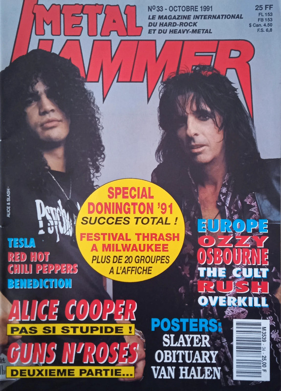 Metal Hammer 1991 n°33 (FR)