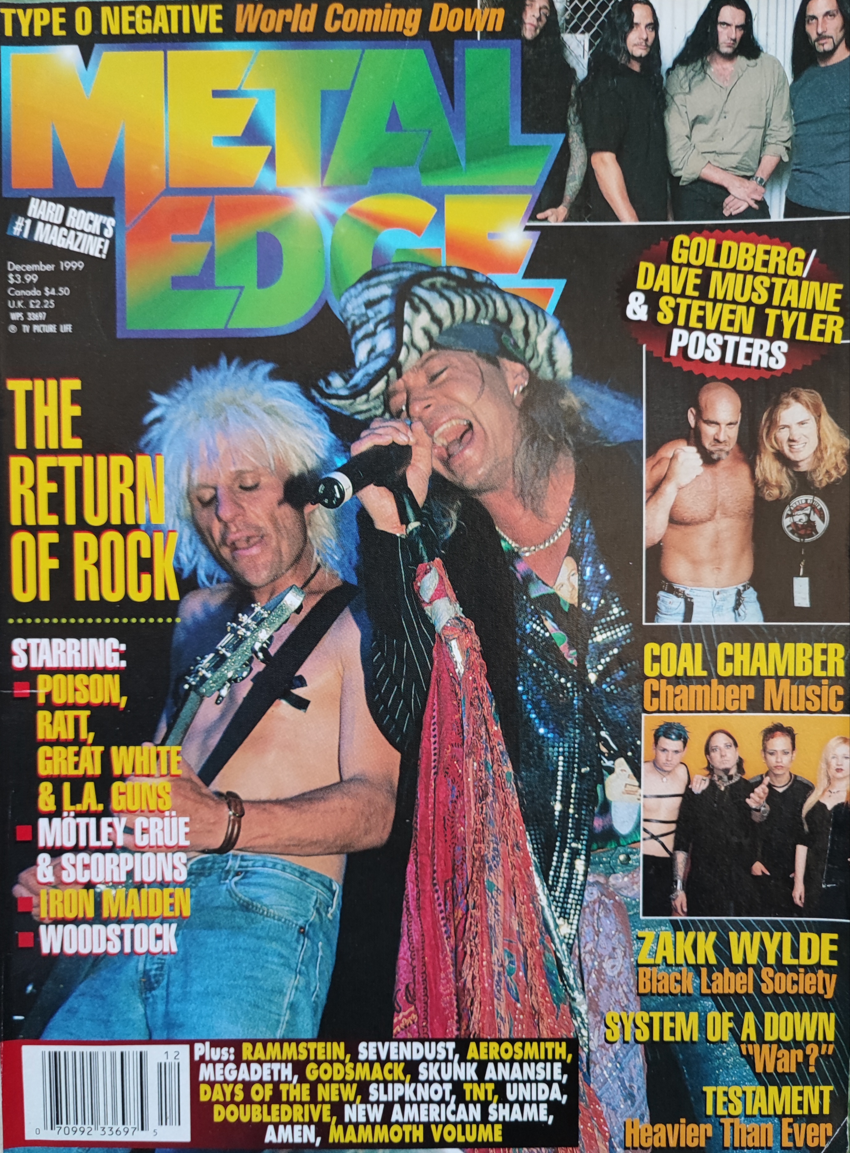 Metal Edge - December 1999-